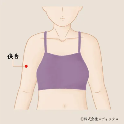【侠白】呼吸器系と上肢の不調を改善する重要なツボ