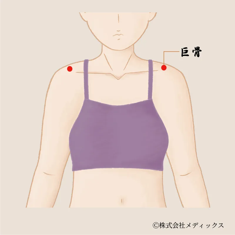 【巨骨】肩の痛みを和らげる重要なツボ