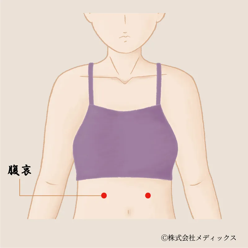 【腹哀】腹部の不調を改善する重要なツボ