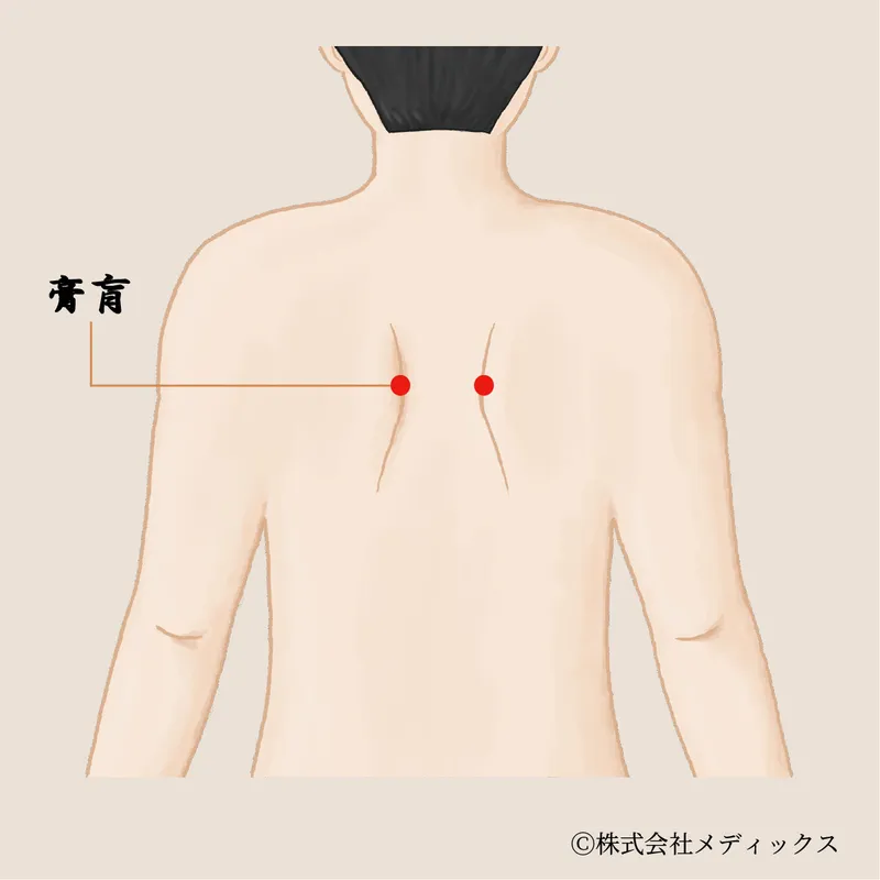 【膏肓】癒えぬ疲れと奥の痛みに届く、深層のツボ