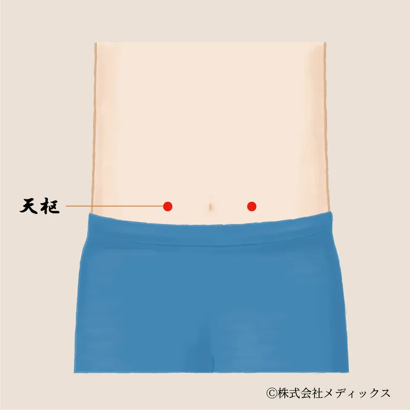 【天枢】消化器系の健康を支える重要なツボ