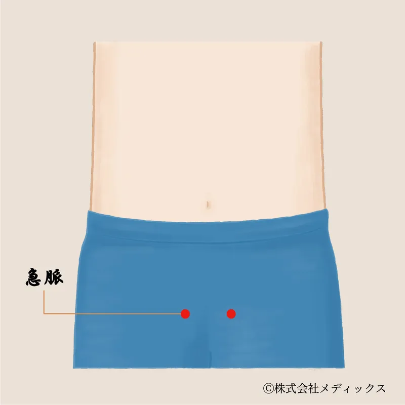 【急脈】骨盤とホルモンバランスを整える要のツボ