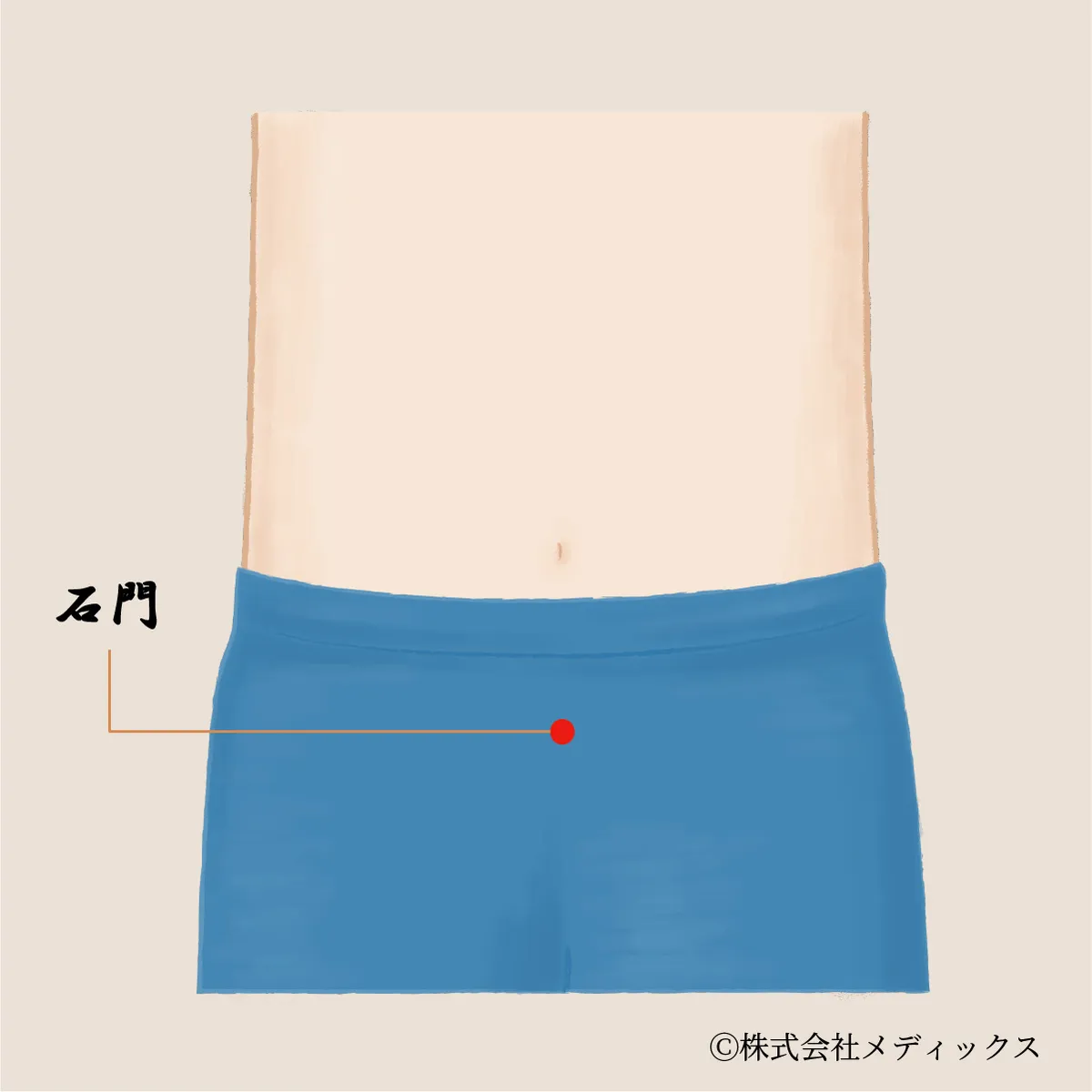 【石門】生命エネルギーを活性化する重要なツボ