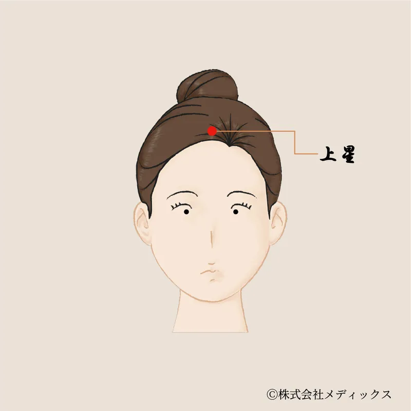 【上星】鼻・頭・心を清める前頭部の浄化ツボ
