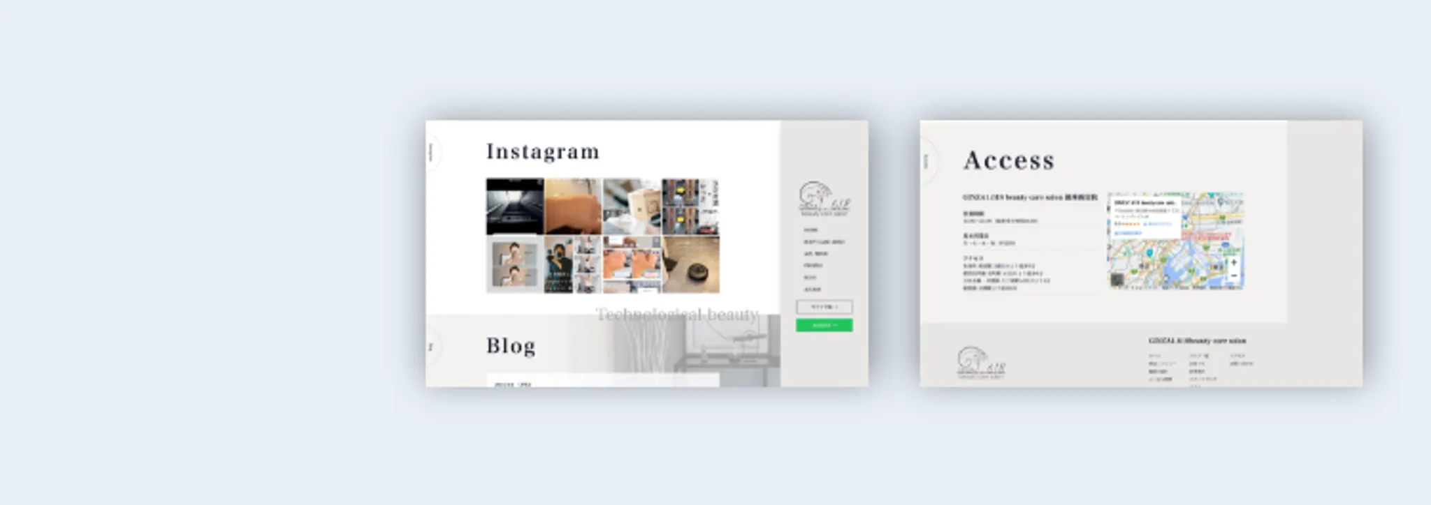 GoogleマップやSNSから「しっかりと予約につなげる」導線設計のイメージ