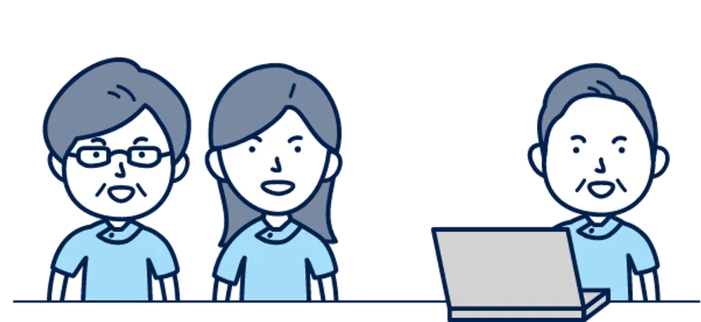 お客様のお声のイラスト画像