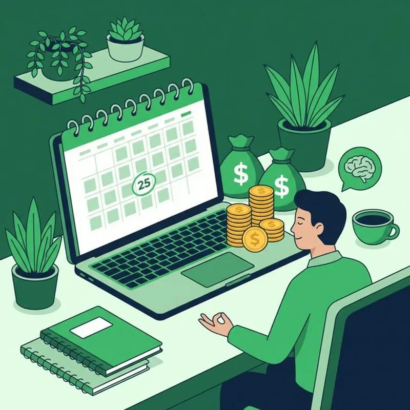 毎月25日のお約束入金の概要イメージ